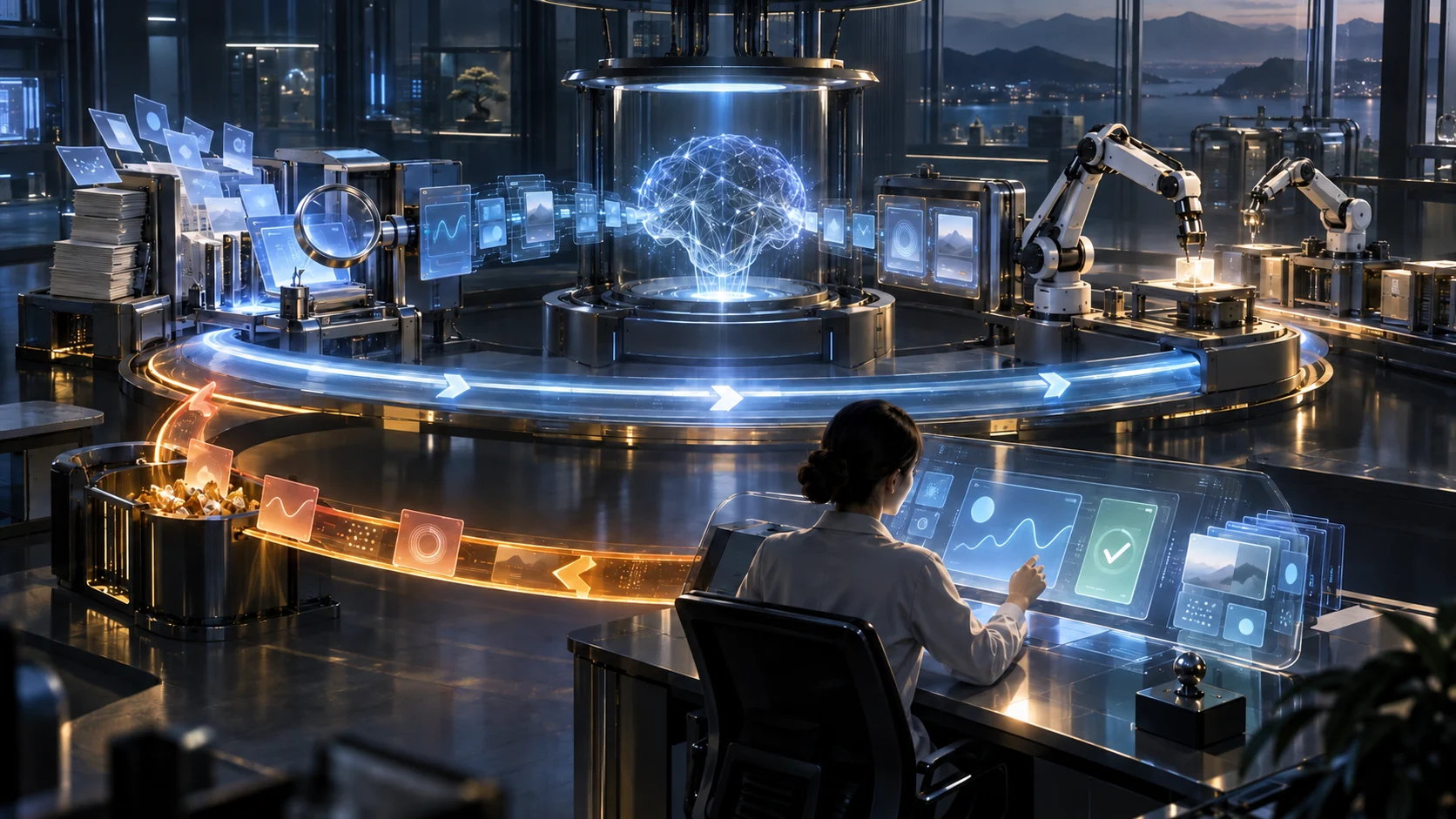 检索、模型生成、工具执行与人工审核组成的 AI Agent 评测闭环